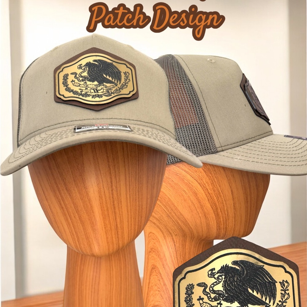 Patch Design Tan Hat